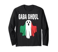 GABA Ghoul Fantasma Gastronomia Carne Divertente Spettrale Halloween Italia Maglia a Manica
