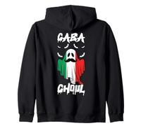 GABA Ghoul, Fantasma, Gastronomia, Carne, spettrale, Divertente, Halloween Felpa con Cappuccio