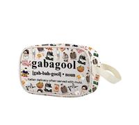 Gabagool - Borsa per il trucco trasparente, serie TV, idea regalo per mafie, mafia, dramma, Gabagool Cbag EU, Multiuso