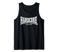 Gabber Generation Canotta Hardcore Olanda T-Shirt Musica Nero Unisex Small Tank Top Manica Corta