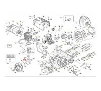 Gabbia a rulli ORIGINALE ACTIVE motosega modelli 62.62 031360