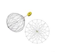 Gabbia automatica per la cattura dei granchi, design in filo di acciaio resistente, per l'efficienza della pesca subacquea (72 cm20 seta)