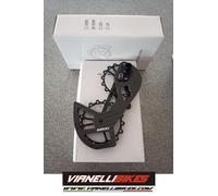 GABBIA CAMBIO LTWOO CARBON BLACK SHIMANO OS DURA ACE ULTEGRA 9000 - 9070 - 6800