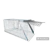 GABBIA CATTURA TRAPPOLA ANIMALI CON sterilizzazione gatti 82l x 31p x 36h cm