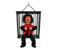 Gabbia del ragazzo urlante, decorazione animata per Halloween, adatta per