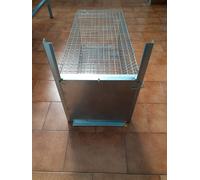 GABBIA DI CATTURA-TRAPPOLA PER ANIMALI 82X36X36CM