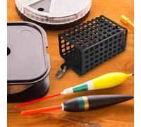 Gabbia di ferro da a quadrata, gabbia per alimentatori di quadrata,Trappola del pesce gatto, trappole per pesci metallici - Dispositivo di lancio esca portatile, gabbia per attiramento della e, cesti