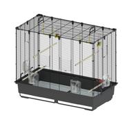 Gabbia Ferplast Piano 6 - marrone / nero: L 87 x P 46,5 x H 70 cm