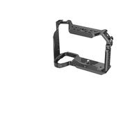 Gabbia for fotocamera DSLR completa for A7 IV A7m4 Alpha 7S III con piastra base con staffa a L for la registrazione video, streaming live o riprese cinematografiche professionali(C)