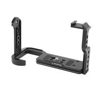 Gabbia fotocamera in lega di alluminio, cuscinetti antiscivolo, apertura precisa, fori for viti multipli estesi, installazione semplice, slot scorrevole a sgancio rapido, compatibile con FX3 FX30/2750
