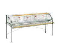 GABBIA GALLINE OVAIOLE 1 PIANO CM. 207x61x100H