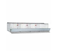 Gabbia galline ovaiole, 207/60cm completo di mangiatoia ed abbeveratoio