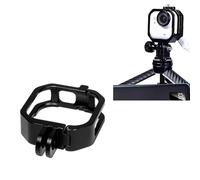 Gabbia in alluminio compatibile con Insta360 Go Ultra - Supporto multifunzione con dissipazione del calore, porta di ricarica e filettatura da 1/4" per riprese orizzontali e verticali (doppia scheda)