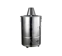 Gabbia inceneritore con camino, cestino da giardino con gancio per fuoco, per carta, foglie e rifiuti, ideale per falò in cortile