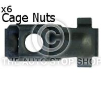 Gabbia Metallica Dado 10x1, 55MM Foratura 17,2x11,2MM Peugeot 1007/206 Ecc.