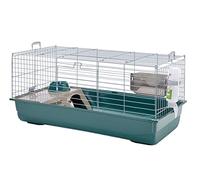 Gabbia Nero 3 Deluxe Argento-Verde 100 x 50 x 45 cm