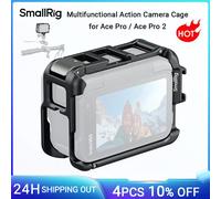 Gabbia per action camera SmallRig per Insta360 Ace Pro 2 / Ace Pro Supporta riprese orizzontali e verticali con pattino freddo con artiglio di montaggio