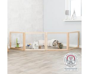 Gabbia per animali domestici interna 4 elementi da 60 × 50 cm