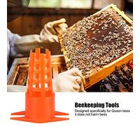 Gabbia per Ape Regina, 30 Pezzi, Copertura Protettiva in Plastica, per Allevamento Api e Strumenti Apicoltura, Attrezzatura Leggera e Durevole, per Apicoltori Professionisti