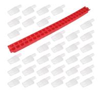 Gabbia per Api Regine in Plastica Bianca Chiusura Ventilata | Allevamento e Ispezione Dell’alveare, Marcatura, Gestione di Celle e Colonia