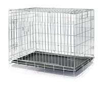 Set Gabbia per cani Trixie Friends on Tour + Cuscino per trasportini - Gabbia: L 93 x P 62 x H 69 cm + Cuscino L L 90 x P 59 x H 10 cm