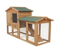 GABBIA PER CONIGLI CONIGLIERA POLLAIO XL IN LEGNO 147x53x85H CM COMPONIBILE