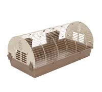 Gabbia per conigli TIAKI Dome - L 120 x P 58 x H 52 cm