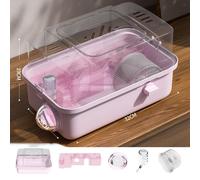 Gabbia per criceti, gabbia per piccoli animali, grande, 2 livelli, habitat