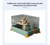 Gabbia per Criceti in Acrilico Grande Spazio Villa per Criceti a più Piani