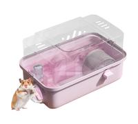 Gabbia per criceti trasparente grande portatile habitat per piccoli animali