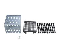 Gabbia per disco rigido per gabbia rack con ventola spazio computer da 5,25 "a 8,9 cm grande spazio incorporato disco meccanico componenti del computer e hardware adattatore USB PC portatile SSD case