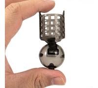 Gabbia per esche regolabile per specie d'acqua dolce come carpa ed erba pesci, realizzata in plastica PE 10,5 g o 11,5 g, peso 2,5 cm x 7 cm, taglia (S)