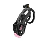 Gabbia per esercizi da uomo nera, Generation Fitness Cage con 5 anelli (anelli curvi)-A1B