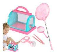 Gabbia Per Esploratori Di Insetti - Contenitore Per L'osservazione Delle Creature, Scatola Per La Scoperta Della Natura, Barattolo Portatile Resistente Con Manico E Coperchio Arioso | Divertente Gioca