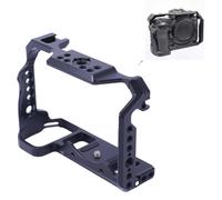 Gabbia per fotocamera compatibile con Nikon Z5 Z5II Z6 Z6II Z7 Z7II, con piastra a sgancio rapido Arca-Swiss Fit, stabilizzatore in lega di alluminio DSLR Rig con slitta fredda, fori da 1/4" e 3/8