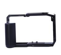 Gabbia per fotocamera compatibile con Nikon ZR, staffa di supporto per fotocamera con piastra a sgancio rapido Arca-Swiss Fit, stabilizzatore in lega di alluminio DSLR Rig con scarpa fredda, fori per