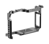 Gabbia per fotocamera DSLR in alluminio per EOS5d2/5d3 5d4/6d2 con doppi supporti a slitta fredda e viti multiple accessori per fotocamera video Vlog Rig