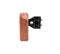 Gabbia per Fotocamera DSLR Universale con Impugnatura Laterale In Legno, Ergonomica, A Forma di Coniglio, per Fotografia Reflex, Sinistra