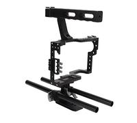 Gabbia per Fotocamera, Gabbia per Fotocamera in Alluminio Regolabile Ossidazione Anodica Comoda Lavorazione CNC Multiuso per A7C