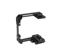 Gabbia per fotocamera pieghevole C per DSLR con asta laterale regolabile e possibilità di montaggio degli accessori