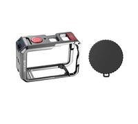 Gabbia per fotocamera PULUZ in metallo con doppia apertura, compatibile con DJI Osmo Action 6, con telaio