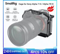 Gabbia per fotocamera SmallRig A7RIII / A7M3 per fotocamera Sony A7RIII /A7III/A7M3 (ILCE-7RM3 / A7R Mark III), con supporto per pattino NATO Rail 2087D
