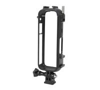 Gabbia per Fotocamera, Supporto con Attacco Freddo e Viti 1/4 per X4 | Struttura Leggera in Plastica per Viaggi Gabbia X4 Due Attacchi Freddi Porte di Espansione Cerniera Blocco Senza Attrezzi