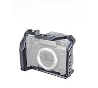 Gabbia per Fotocamera X-T5 - Struttura Alluminio con Filettature 1/4" & 3/8", Attacco Freddo e Montaggio Rapido Treppiedi, Porte HDMI/Microfono Libere