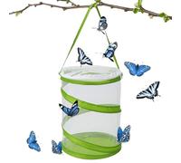 Gabbia per insetti Habitat farfalla - Terrario per insetti pieghevole pop-up 6,3 x 7,9 pollici | Recinzione in rete per l'educazione scientifica e il gioco nella natura dei bambini