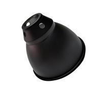 Gabbia per lampada per rettili - Paralume a cupola profonda, copertura per lampadina con paralume riflettente, lampada per terrario, lampda per crogiolarsi al calore UVB per drago barbuto, tartarughe