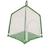 Gabbia per l'osservazione degli insetti Gabbia da giardinaggio ornamentale a forma di casa per l'educazione scientifica e la coltivazione di insetti Rete in poliestere bianco