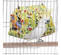 Gabbia per pappagalli invernale, amaca appesa, uccelli, nido d'attaccatura