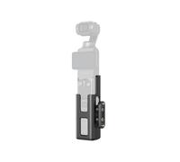 Gabbia per per Osmo Pocket 3 Mezza Gabbia Utilizzata con L'Impugnatura Della Batteria Pocket 3 con Foro Filettato e di Posizionamento da 1/4"-20