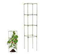 Gabbia per piante da giardino - Supporto per arrampicata in metallo, resistente alle intemperie, filo per pomodori con pali verticali stabili, robusta guida per la crescita, ideale per serre, aiuole